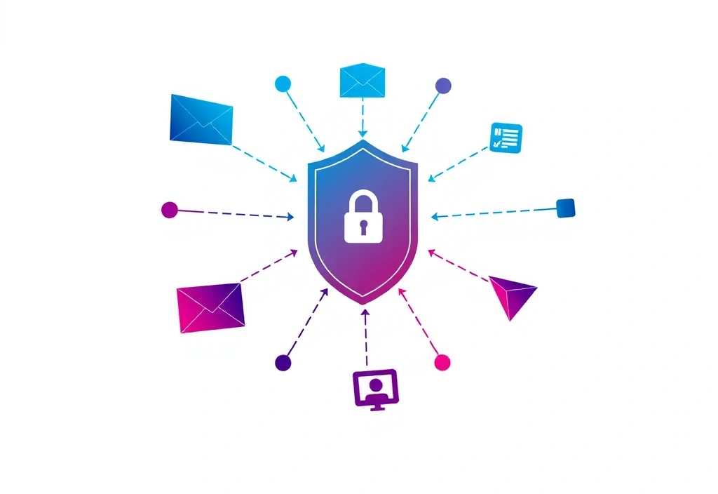 Privacy and data protection illustration